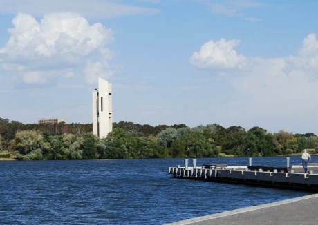 The National Carillon on Lake Burley Griffin