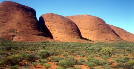 In the NT Red Centre, the Aboriginal sacred site of Kata Tjuta - Photo: Oliver Strewe