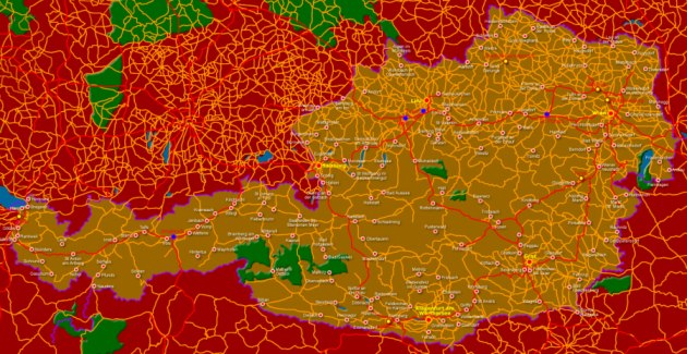 Desktop - Map of Austria