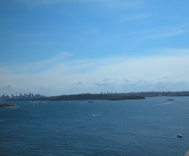 View from North Head of Sydney Harbour and the City