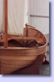 The coast of Australia was first charted in this life size model replica boat like this.