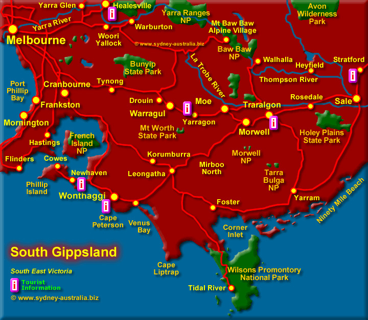 Gippsland Victoria - Click to see More Info