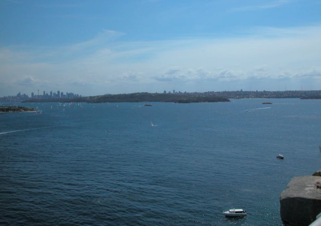 View towards Sydney City and the Harbour from North Head