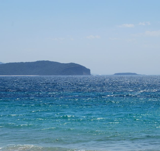 A view of the waters of Batemans Marine Park, NSW