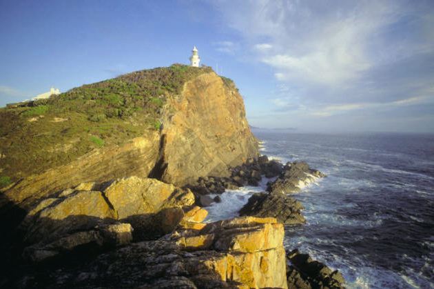 Ocean view of Sugar Loaf Lighthouse & Point, Myall Lakes NP, Great Lakes