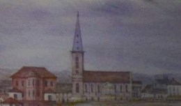 Early Watercolour of St. James Church