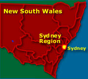 Sydney Region in NSW