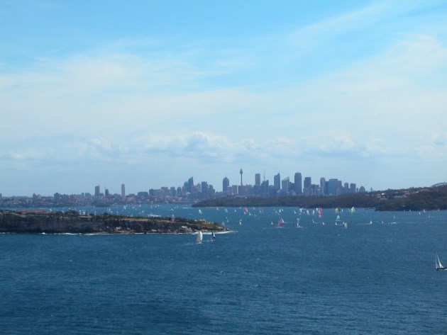 Sydney Harbour - looking towards the City