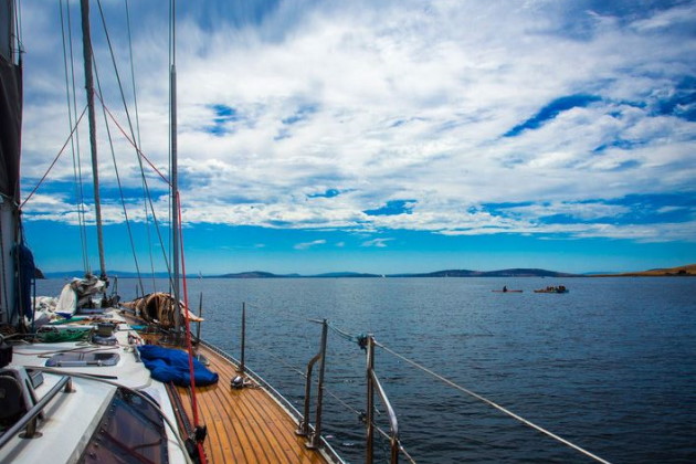 Hobart Yachts on the Derwent. Credit Tourism Australia, Photographer: Graham Freeman