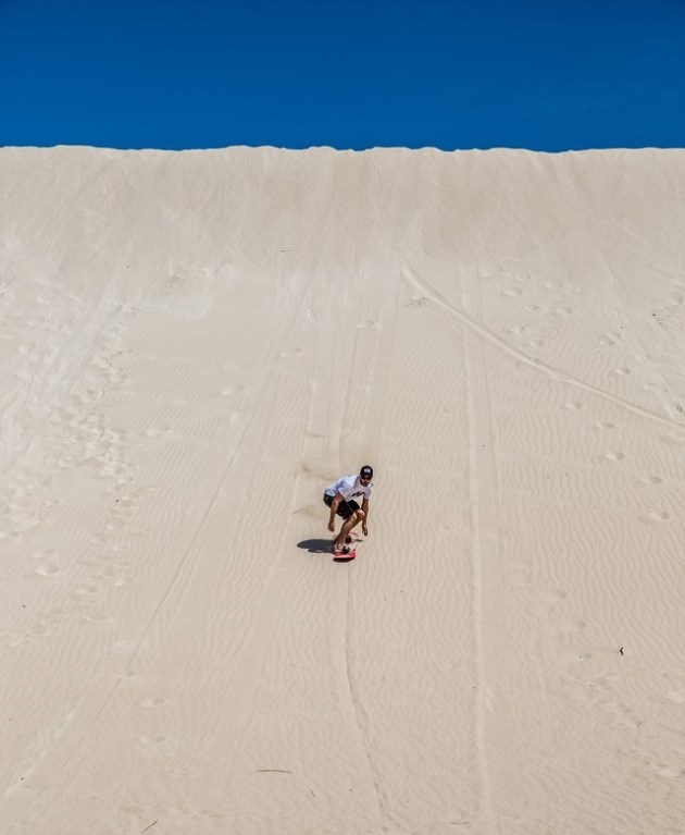 Riding the Dunes at Kangaroo Island. Photo: Greg Snell