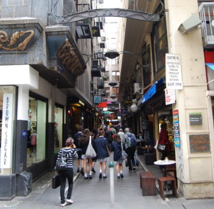 Melbourne’s Laneways and Alleys have long been great Places For Shopping, Eating and Nightlife