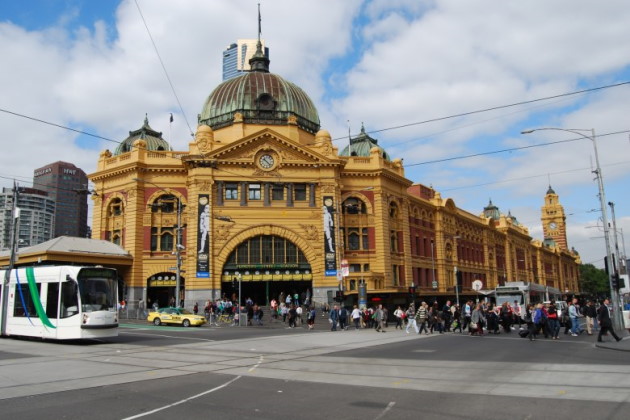 Melbourne Trains: Flinders Street Train Station
