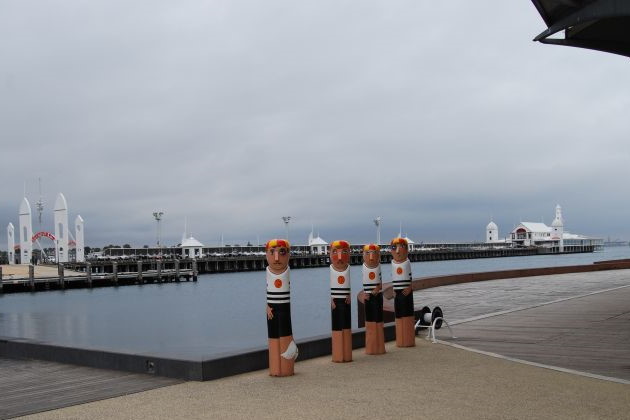 Pier at Geelong on Port Phillip Bay